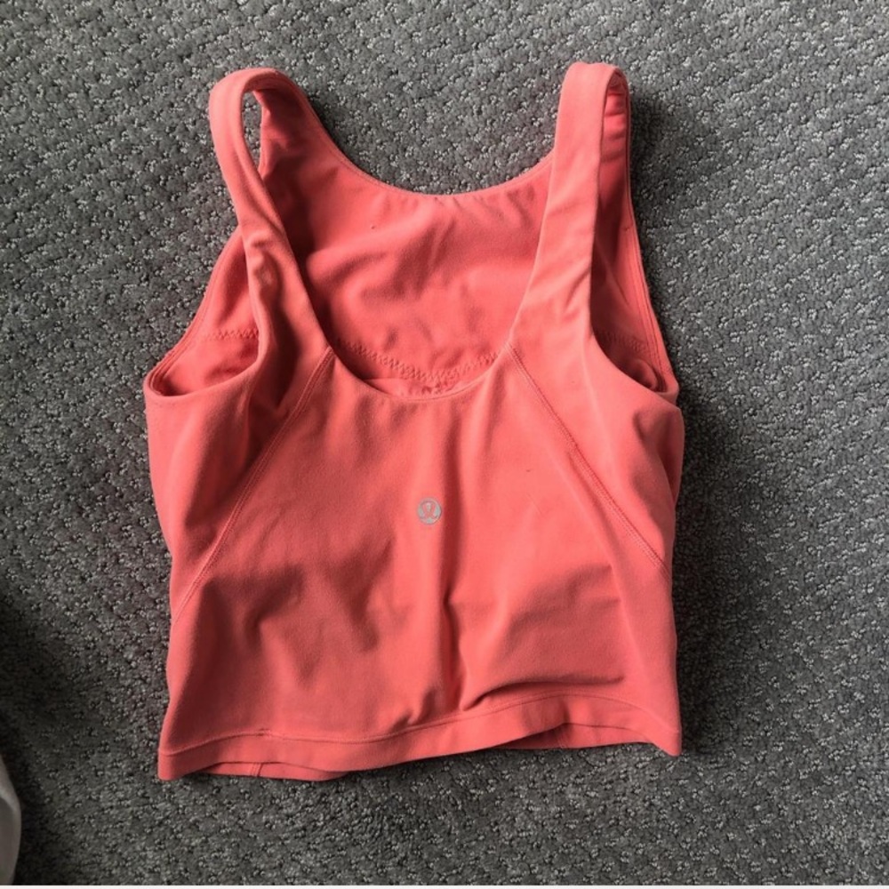 Lululemon High-Neck Align Tank Raspberry Cream - Picture 2 of 2